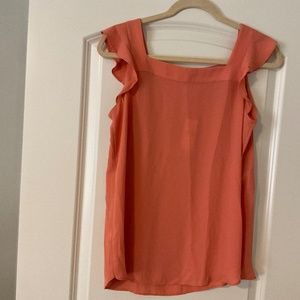 Square neck sleeveless top